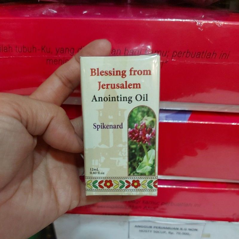 minyak urapan SPIKENARD ANOINTING OIL FROM ISRAEL