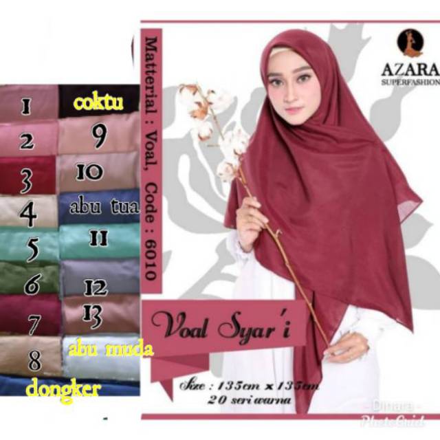 Jilbab segi empat jumbo rawis / saudia jahit neci / arabian / hijab