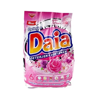 DETERJEN BUBUK SOFTENER DAIA 2.7 KG POWDER DETERGENT PUTIH BUNGA PINK VIOLET