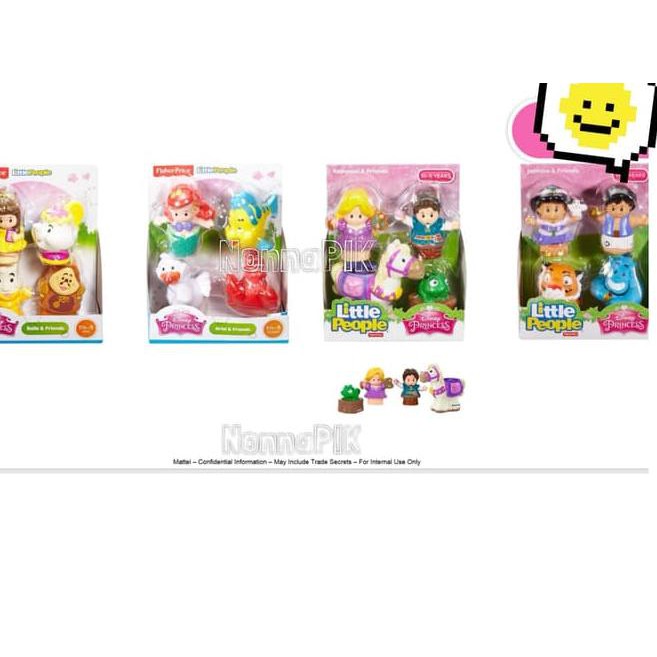 fisher price little people disney princess gift set