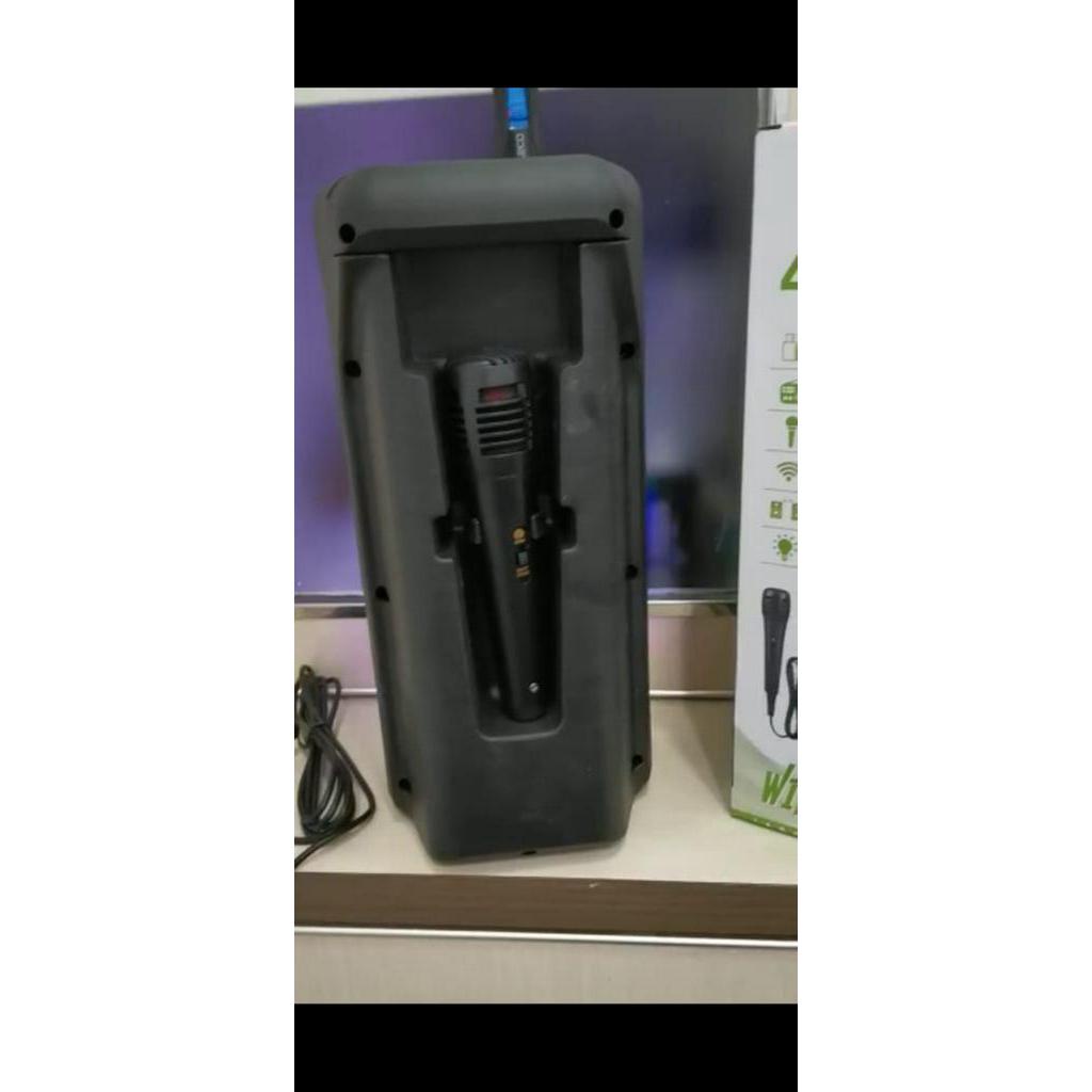 Speaker Fleco Super Bass F-6582 Terbaru Bluetooth Wireless Speaker + Mic
