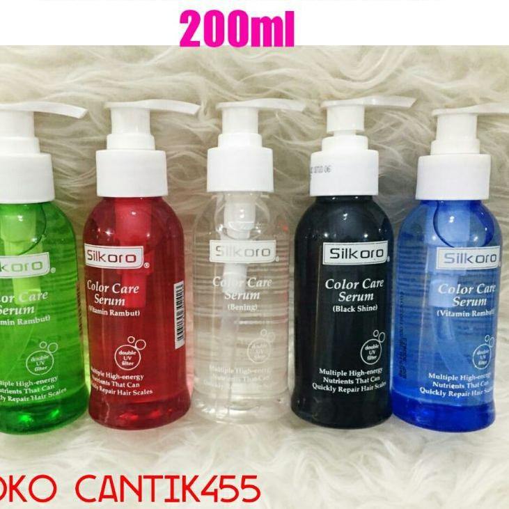 Silkoro Serum Rambut 200ml Besar Model Baru Shopee Indonesia