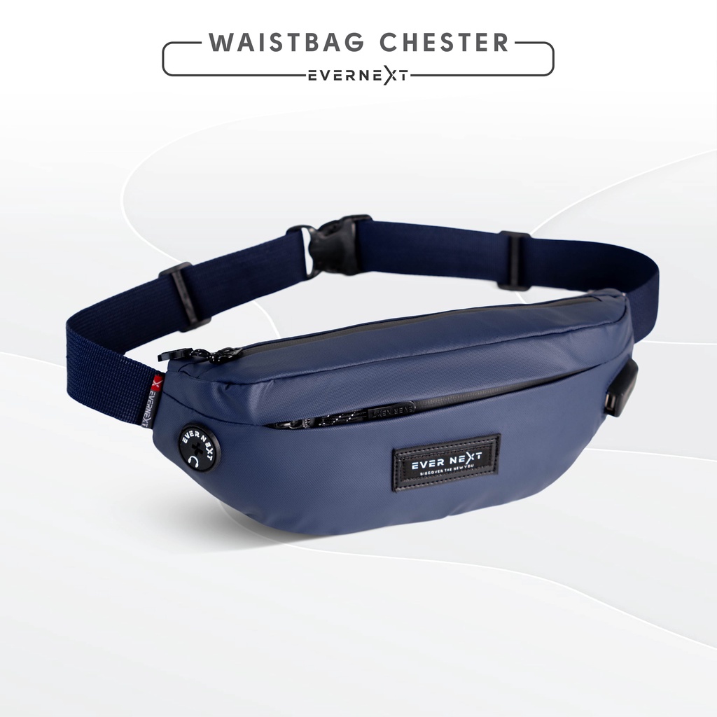 Tas Selempang Pria Waist Bag ChesterTas Pinggang Pria Waterproof