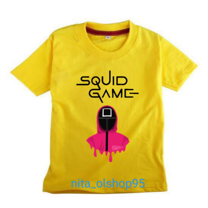 baju sequit game kaos anak karakter terlaris