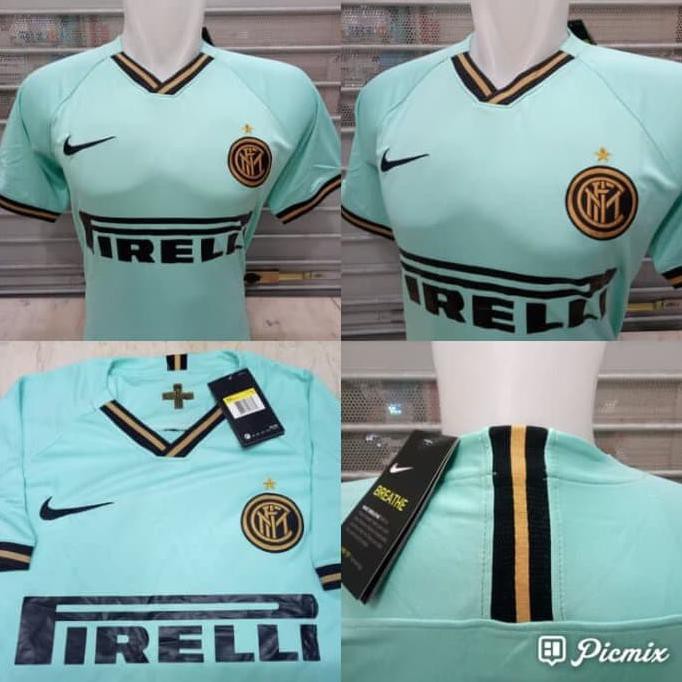 Terbaik Futsal Jersey Bola Inter Milan Away Official 2019 2020 Grade Ori Import Shopee Indonesia