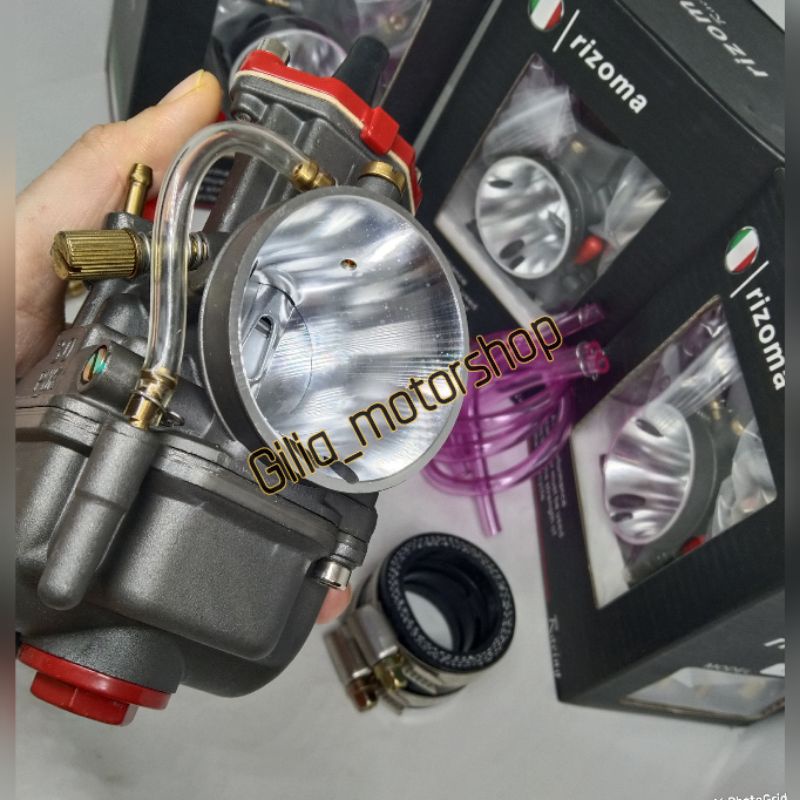 KARBURATOR KARBU CARBU ORI RIZOMA MODEL SCARLET RACING BLACK SERIES PWK 24 28 30 32 34 CARBURETOR KARBURATOR SCARLET RACING RIZOMA