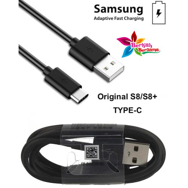 Kabel data Samsung Fast Charging tipe c usb original S8 S9 S9+ s10 s10+ Note8 note9 BB1399