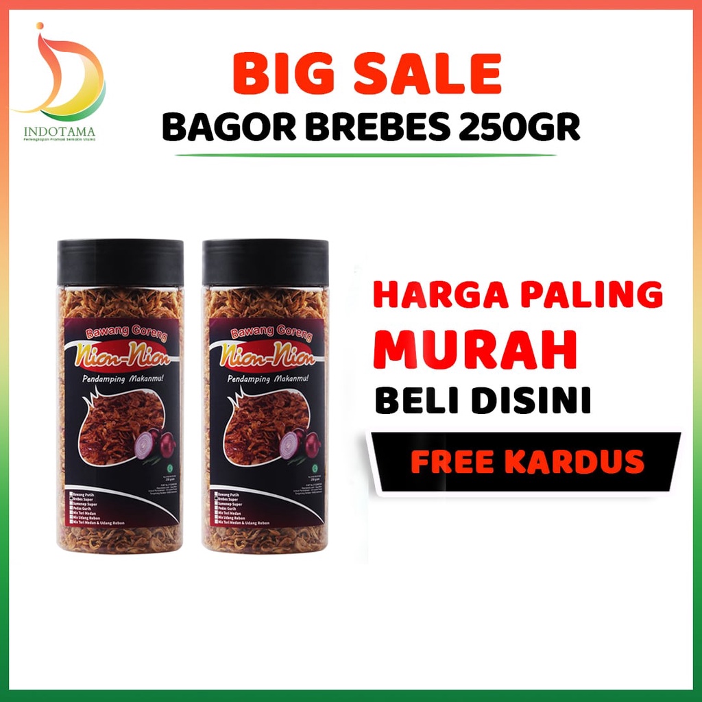 

Bawang Goreng 250 Gram Brebes Super Premium Original Brambang Goreng Sumenep Renyah Kemasan Botol
