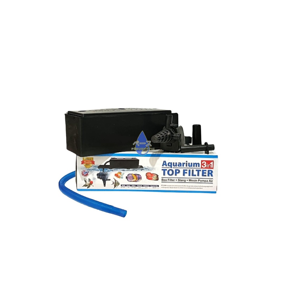 Top Filter Mesin Pompa Filter Atas 3 in 1 aquarium akuarium