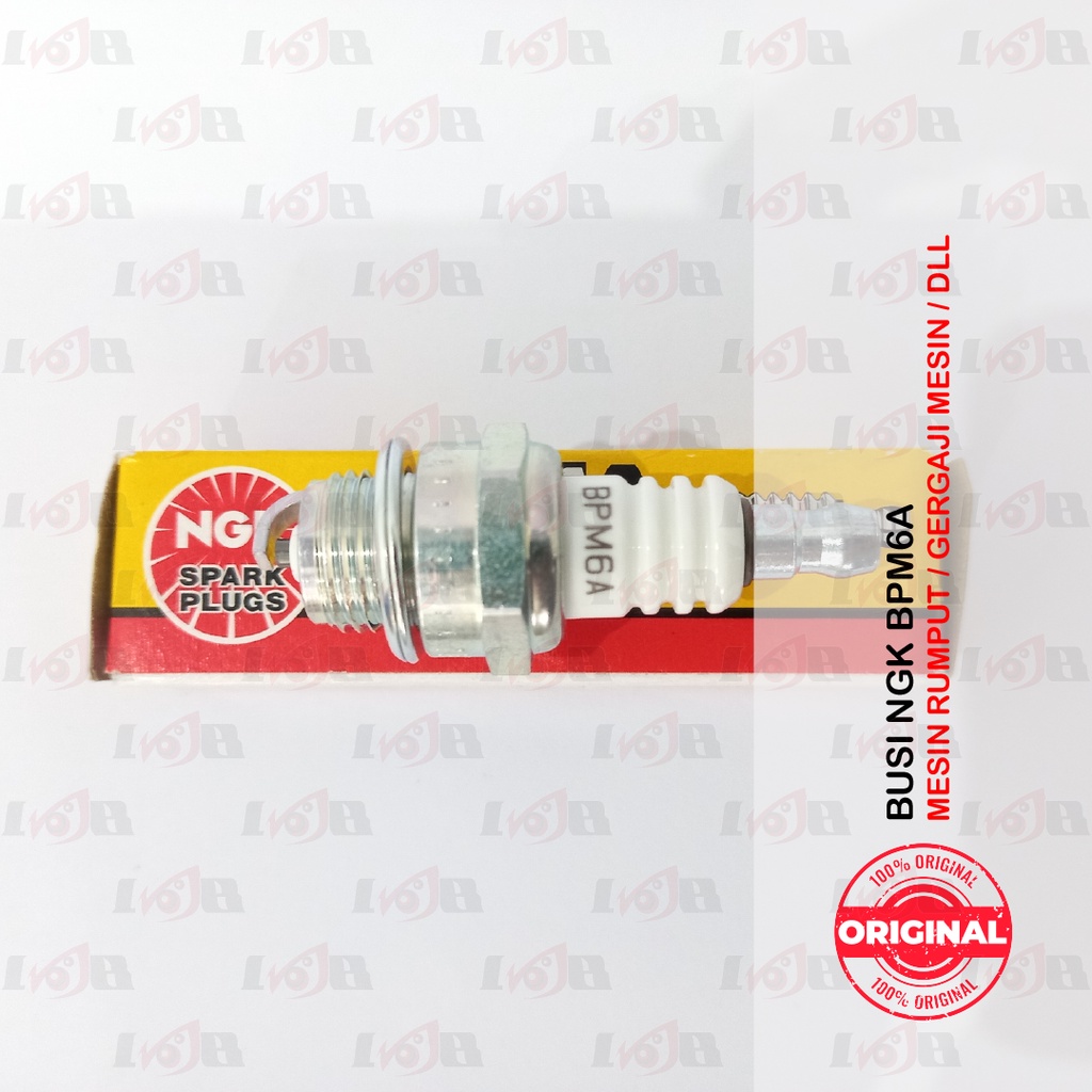 NGK BPM6A Busi Mesin Rumput Gergaji Mesin Standard Spark Plug High Quality