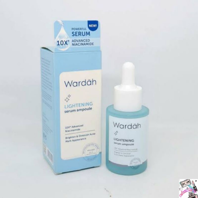 ☃️Cutezz_Ching1☃️Wardah Lightening Serum Ampoule 30ml