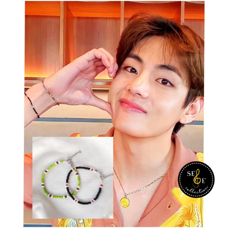 GELANG 2 IN 1 KIM TAEHYUNG LIVE 2021 FREE PHOTOCARD