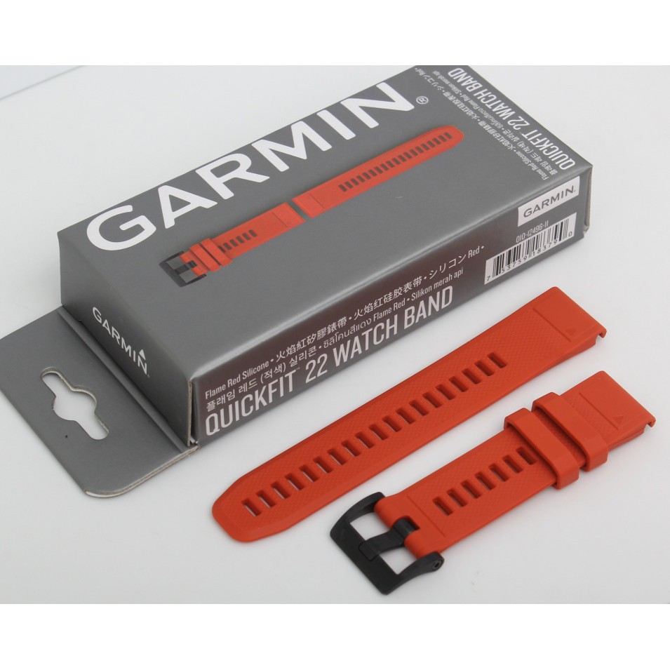 Garmin Band Strap Garmin Fenix 5 (Quickfit 22) Original Flame Red