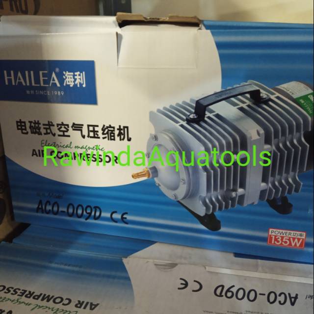 Hailea aco 009D air pump air compressor aerator aquarium