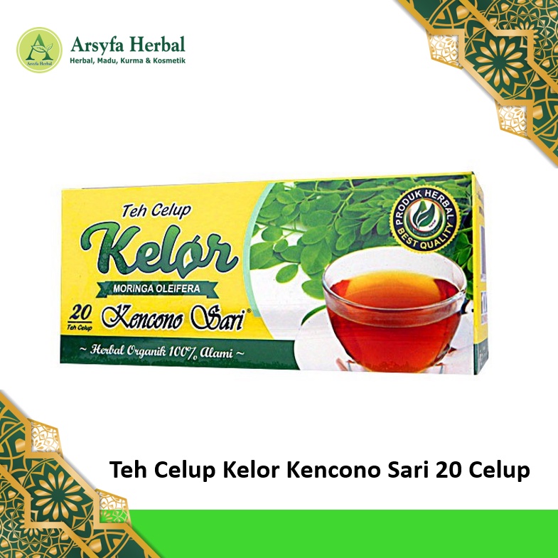 

Teh Celup Daun Kelor Kencono Sari Alami 100 % Herbal