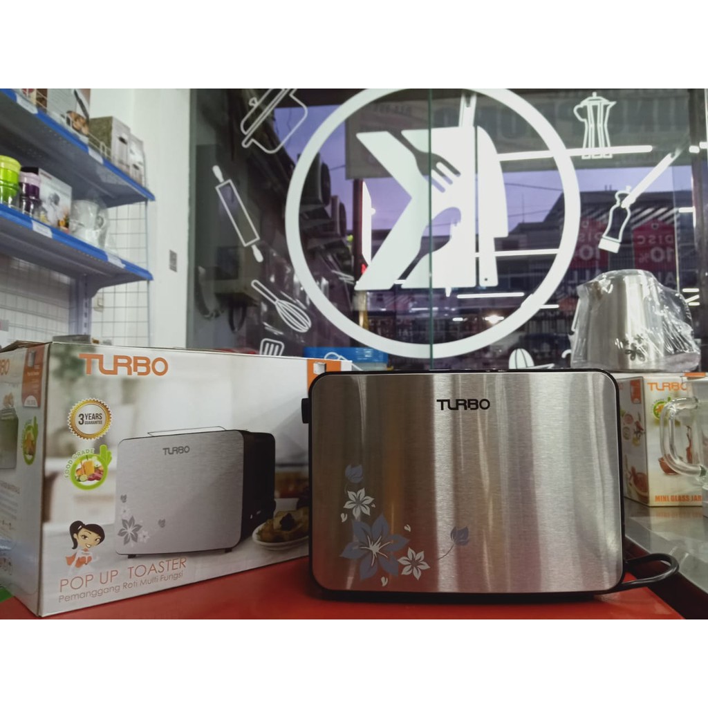 TURBO POP UP TOASTER TURBO; TOASTER