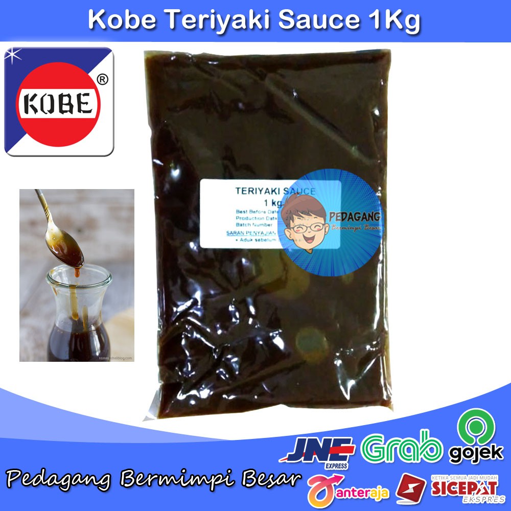 Kobe Teriyaki Sauce 1Kg | Kobe Saus Teriyaki | Teriyaki Sauce