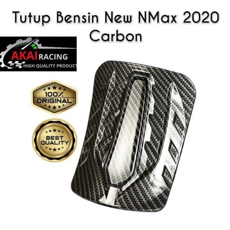 Cover Tutup Tangki Nmax new 2020-2022 Karbon Asli Merk NEMO