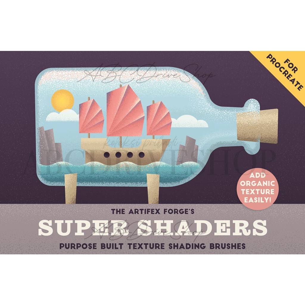 Procreate Brush - Super Shaders Procreate Brushes