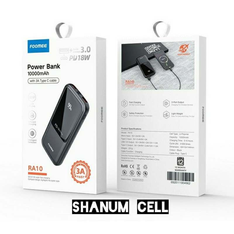 power bank FOOMEE original