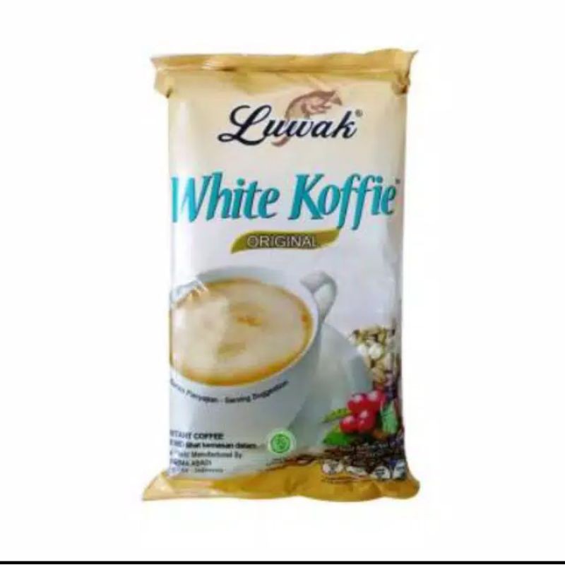 

Luwak White Koffie Original 200gr ( 10 sachets@20gr )