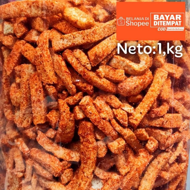 cemilan basreng baso goreng bandung 1kg-3