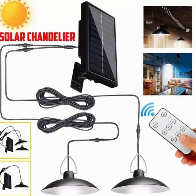 @@@@] Lampu taman tenaga surya lampu gantung LED solar lamp indoor outdoor