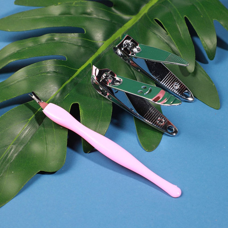 Nail Clipper + Exfoliating Scrub Tool Trim Nails Dead Skin Tools JD004