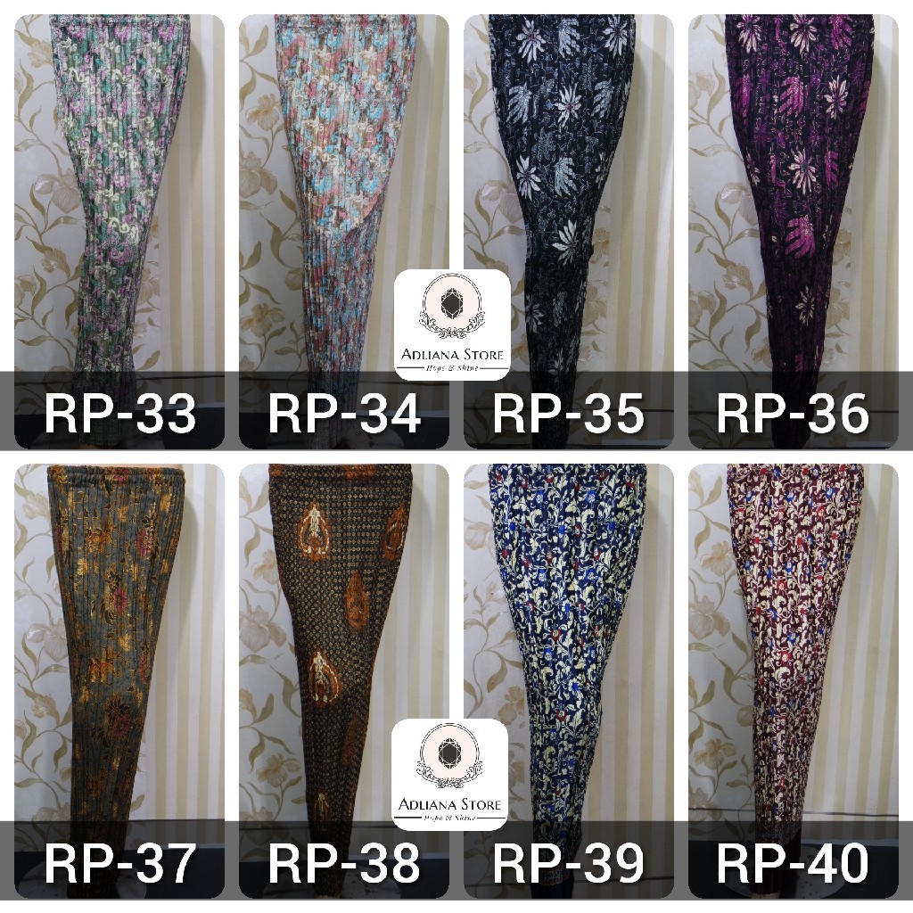 TERBAIK TERMURAH TERBARU ASLI PALING MURAH 2020 SIP / [64 Motif - Terlengkap] Rok Plisket Batik -