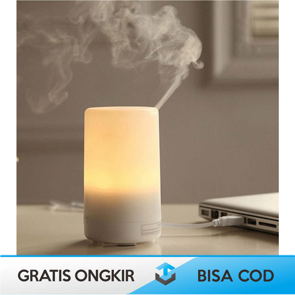 HUMIDIFIER AROMATHERAPY DIFFUSER RGB HUMI AJ213 TAFFWARE ORIGINAL - AROMATERAPI DIFUSER HUMI AJ213