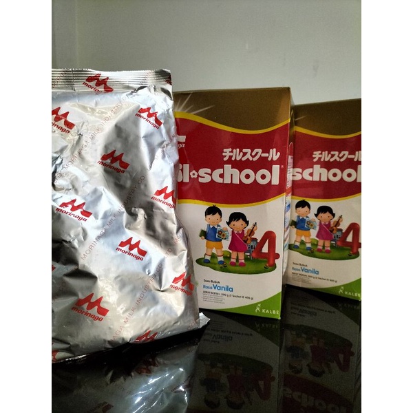 Susu Morinaga Chil School Rasa Vanilla 400 gram untuk anak 3-12 tahun