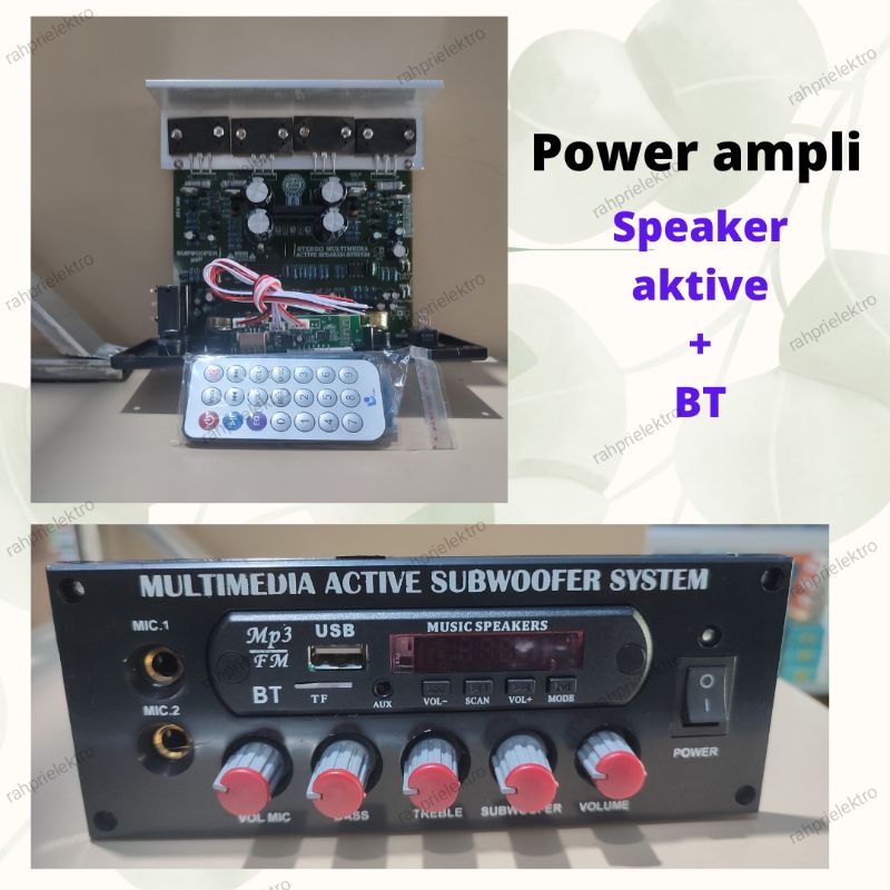 SPEAKER AKTIF + SUBWOFER + BLUETOOTH
