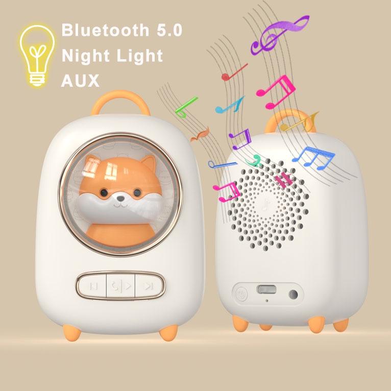 CORN 5W Cute Wireless Speaker Bluetooth Portable Mini AUX Stereo Bass Speakers Lucu Kapsul Luar Angk