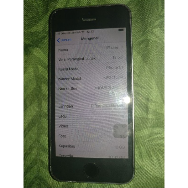 IPHONE 5S 16GB