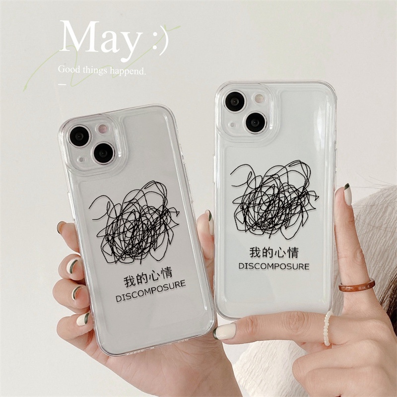 Case Bahan Akrilik TPU Transparan Tahan Banting Untuk iPhone 11 Pro Max 13 Pro 12 Pro XS Max XR X 8 Plus 7 Plus SE 2020 2022