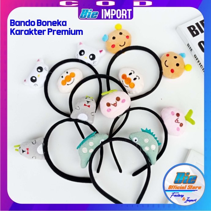 Bando Anak Basic Karakter Korea Premium Impor