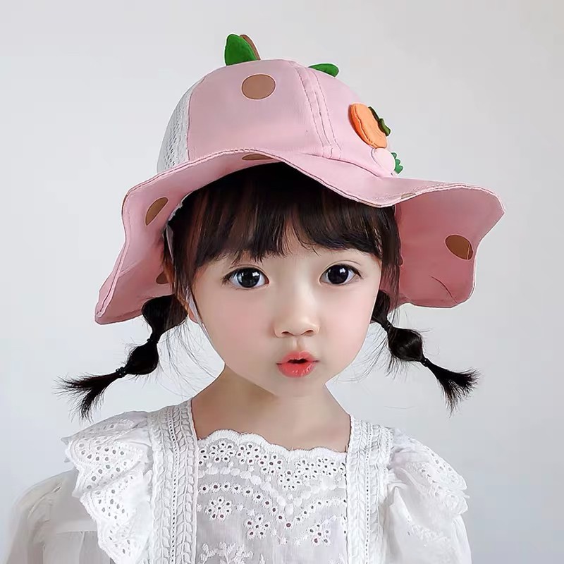 1-3 thn |TOPI BUCKET ANAK / BUCKET HAT BAYI KARAKTER LUCU PEREMPUAN vol.J CATALOG