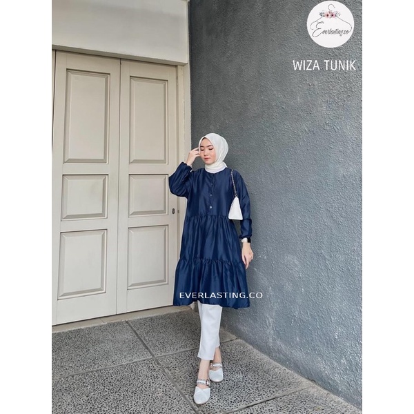 TUNIK WIZZA/TUNIK WANITA/TUNIK JUMBO LD 120CM