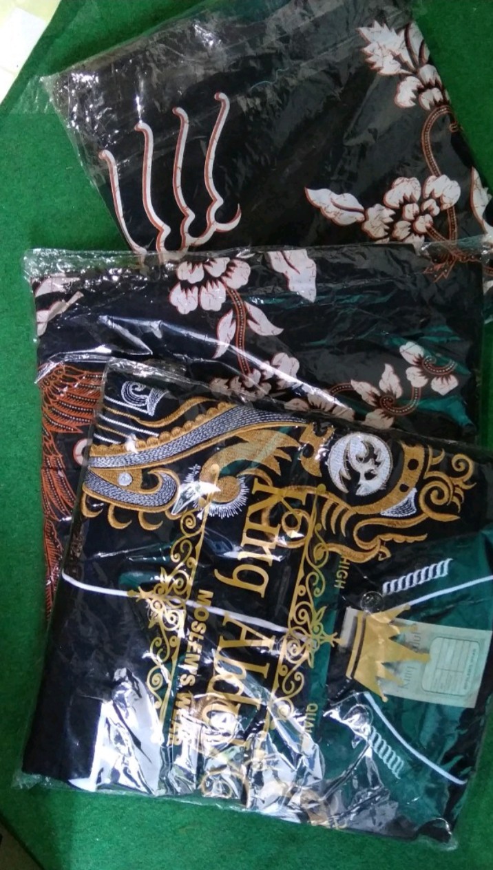 Promo Batik Couple Keluarga Sarimbit Sania Ruffle Batik Ori Ndoro Jowi Motif Ahy