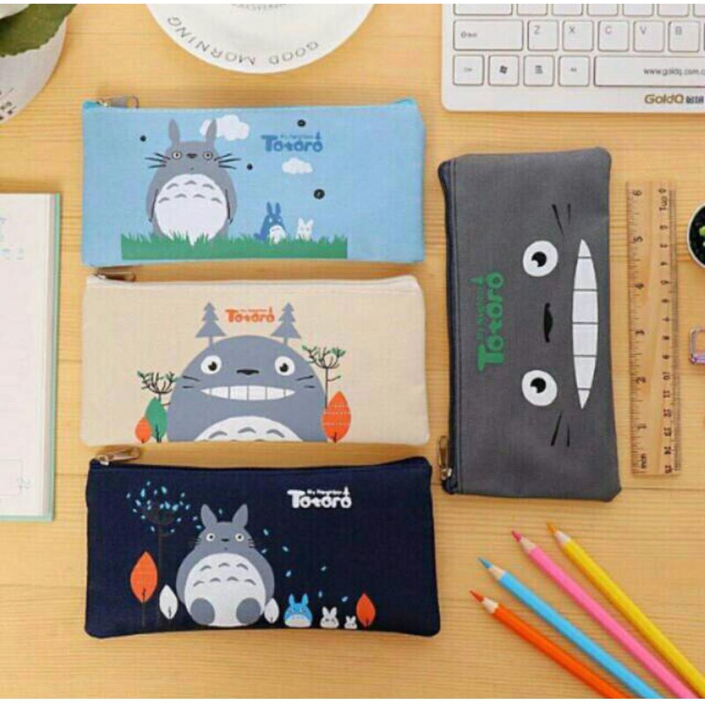 

kotak pensil totoro/ pencil case totoro/ tempat pensil totoro/ kotak pensil lucu/ tempat alat tulis