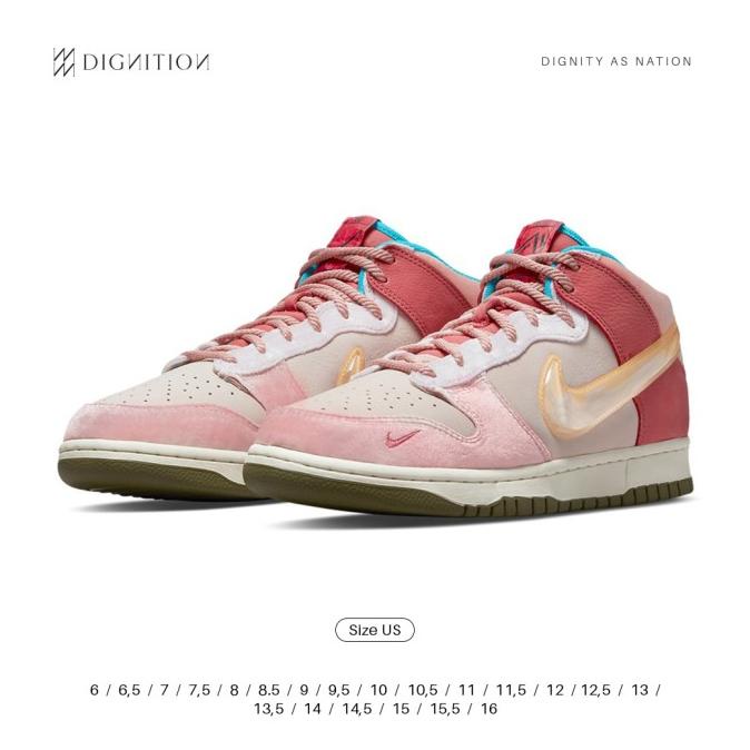 Sepatu Nike Dunk Mid Social Status Free 