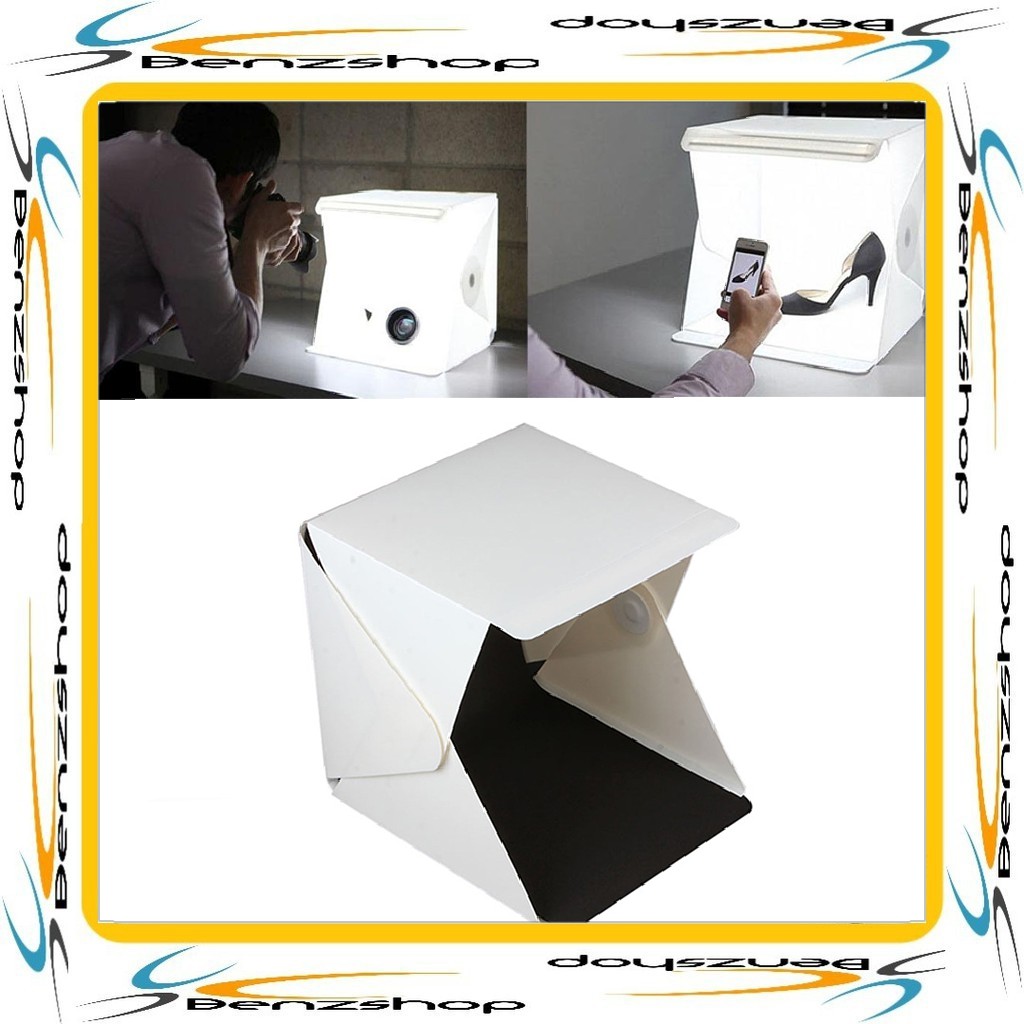 Jual PHOTO BOX Mini Photo Studio Box Dengan 4 Background Folding Kotak