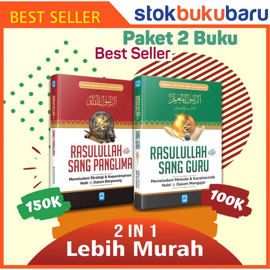 Buku Rasulullah Sang Panglima dan Rasulullah Sang Guru