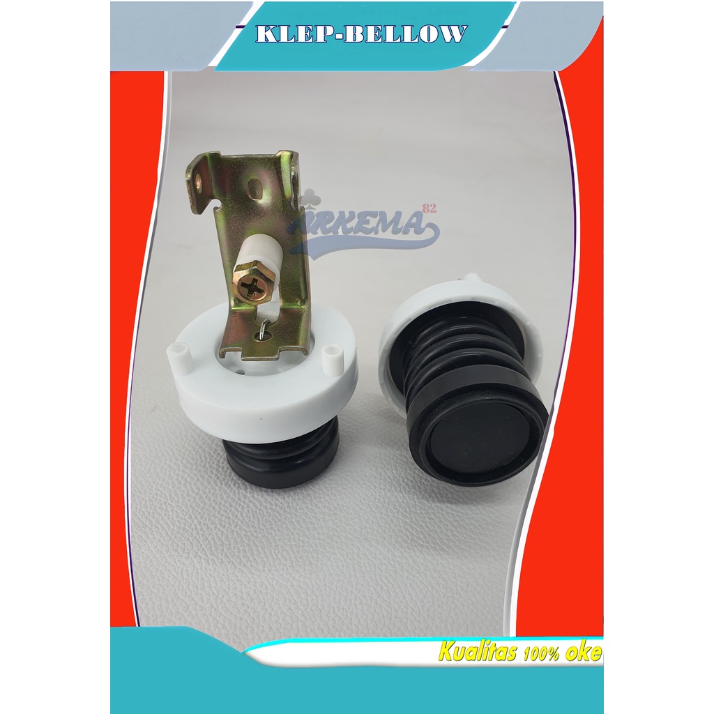 SEAL / KLEP / SIL / SIEL / MESIN CUCI 1 TABUNG SET / KARET BELLOW BUANGAN AIR TOP LOADING UNIVERSSAL