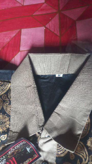 Bswart Batik Hrb026 Hem Batik Pria Lengan Pendek Batik Pekalongan Batik Indonesia