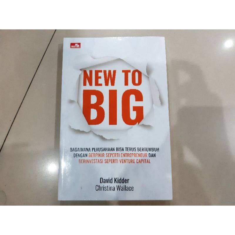 Buku New To Big - David Kidder, Christina Wallace