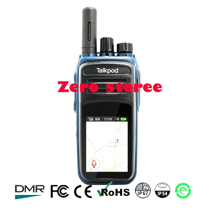 Talkpod N58 HT POC 4G LTE Touchscreen Wifi Playstore Zello Walkiefleet HT server Android