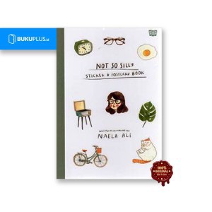 

Not So Silly Sticker & Postcard Book - Naela Ali
