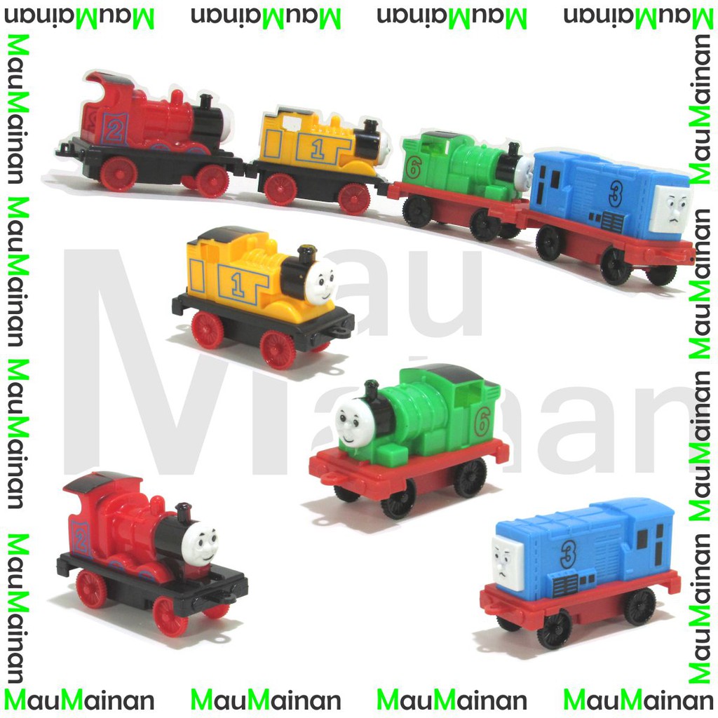 Mainan Kereta Thomas Murah | Mainan Kereta Api Anak-Anak Thomas Isi 4 | Mau Mainan Anak-Anak