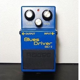 Efek gitar: Boss BD-2 Blues Driver pedal (unit only)